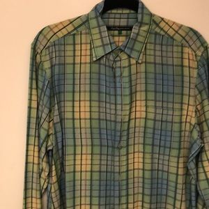 Tommy Bahama “indigo palms” dress shirt